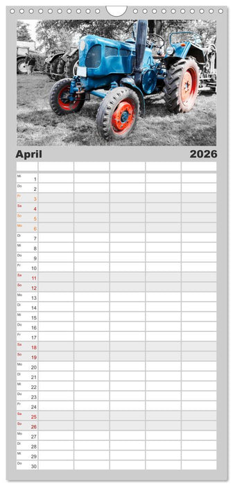 Trecker-Liebhaber (CALVENDO Familienplaner 2026)