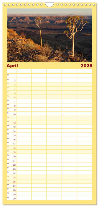 Fantastisches Namibia (CALVENDO Familienplaner 2026)