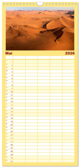 Fantastisches Namibia (CALVENDO Familienplaner 2026)