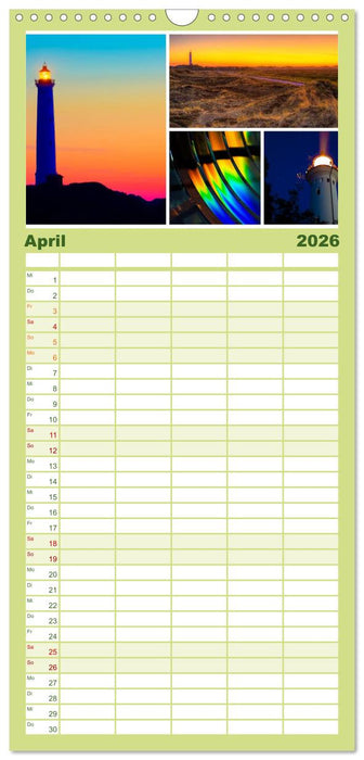 Sehnsucht Dänemark - Danmark (CALVENDO Familienplaner 2026)