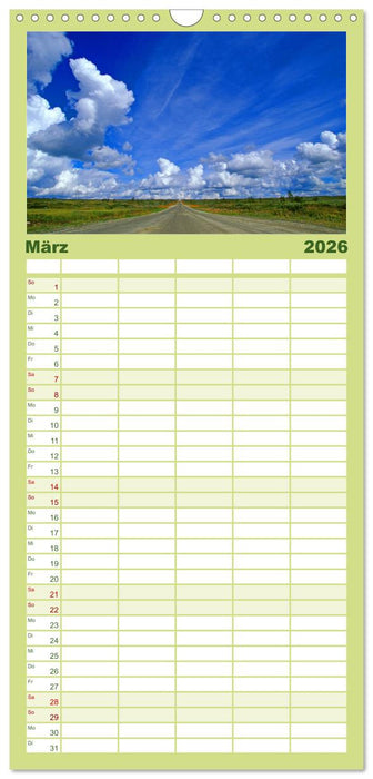 Sehnsucht Schweden - Sverige (CALVENDO Familienplaner 2026)