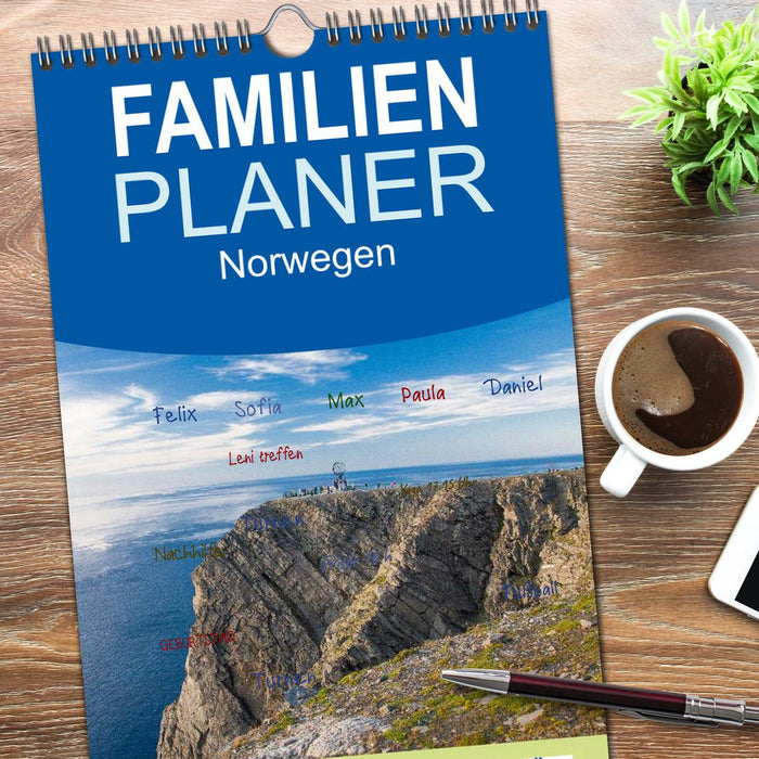 Norwegen (CALVENDO Familienplaner 2026)