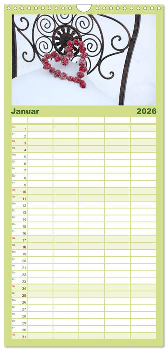 Mein Jahr im Landhausgarten (CALVENDO Familienplaner 2026)