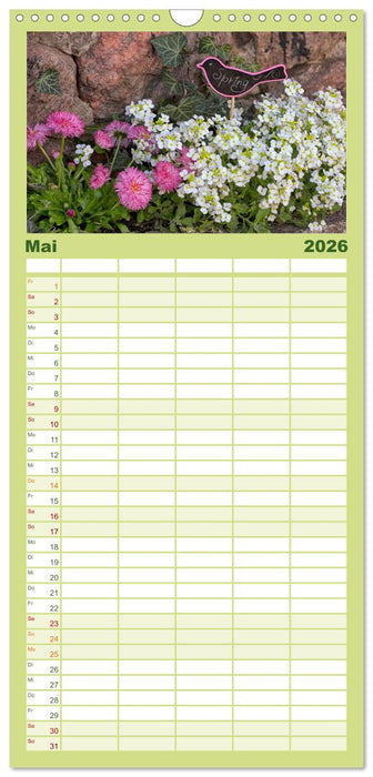 Mein Jahr im Landhausgarten (CALVENDO Familienplaner 2026)