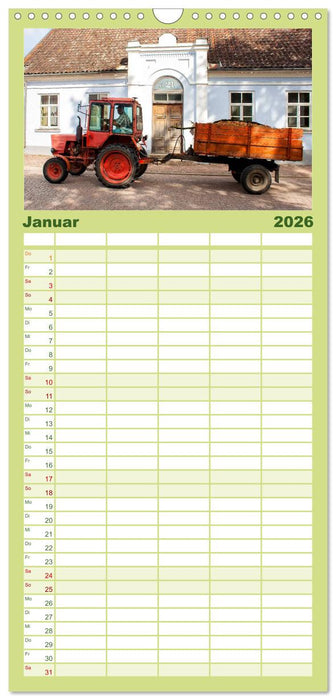 Lettland - Streifzüge durch das mittlere Baltikum (CALVENDO Familienplaner 2026)