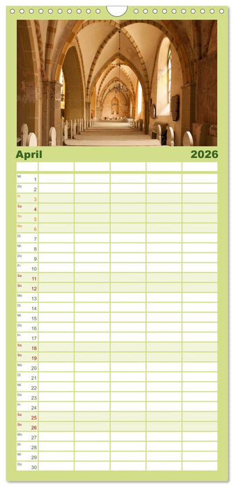 Lettland - Streifzüge durch das mittlere Baltikum (CALVENDO Familienplaner 2026)