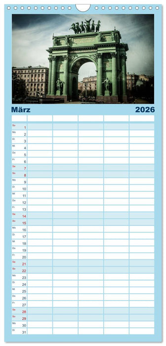 Sankt Petersburg - "Venedig des Nordens" (CALVENDO Familienplaner 2026)