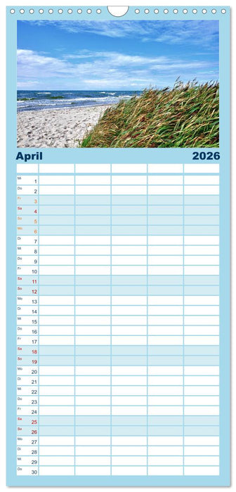 MEER - Mehr! (CALVENDO Familienplaner 2026)