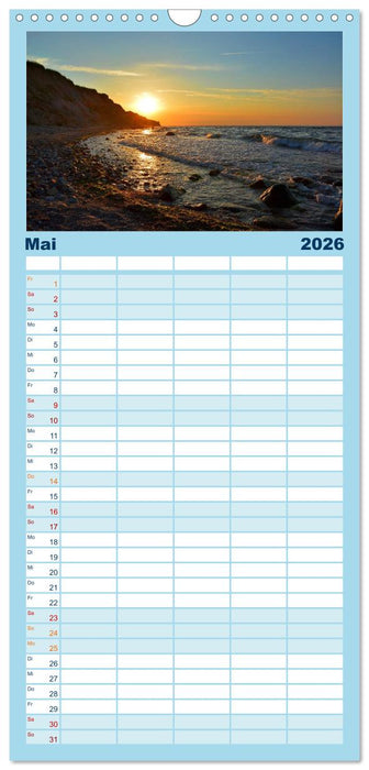 MEER - Mehr! (CALVENDO Familienplaner 2026)