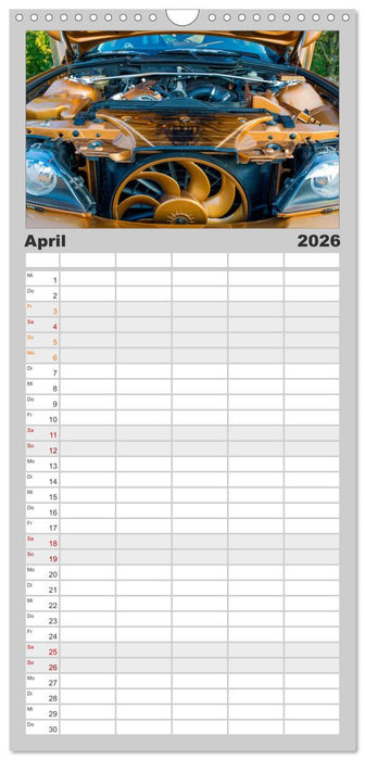 Tuning Power (CALVENDO Familienplaner 2026)