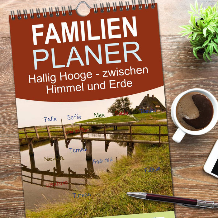 Hallig Hooge - zwischen Himmel und Erde (CALVENDO Familienplaner 2026)