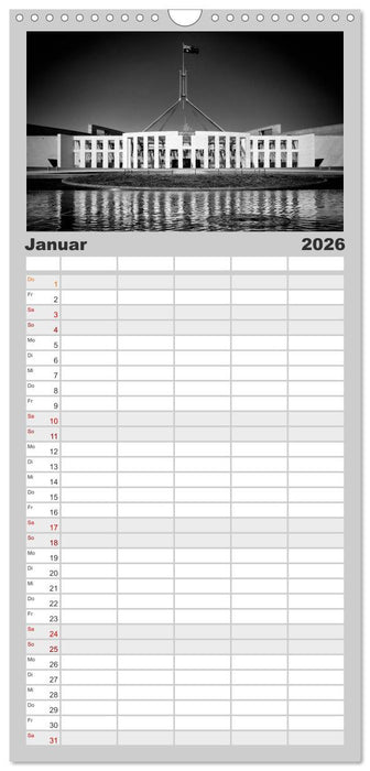 AUSTRALIEN Impressionen von Sydney bis Adelaide (CALVENDO Familienplaner 2026)