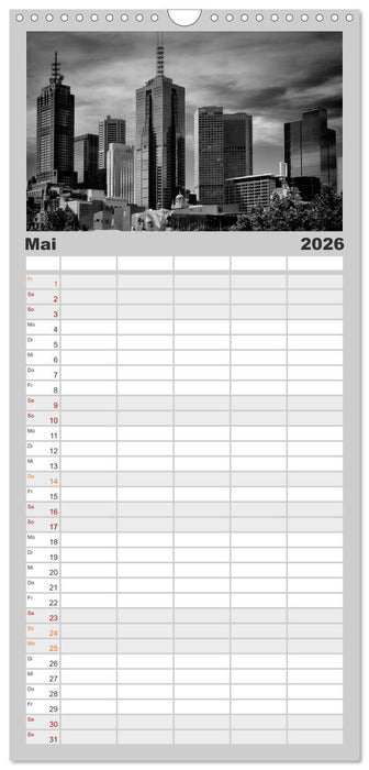 AUSTRALIEN Impressionen von Sydney bis Adelaide (CALVENDO Familienplaner 2026)