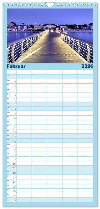 Timmendorfer Strand (CALVENDO Familienplaner 2026)