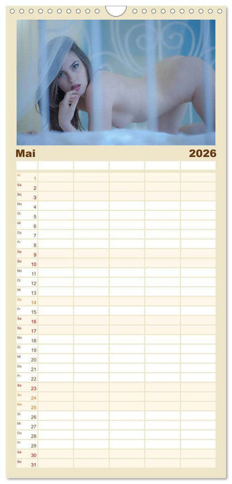 Sanfte Erotik (CALVENDO Familienplaner 2026)