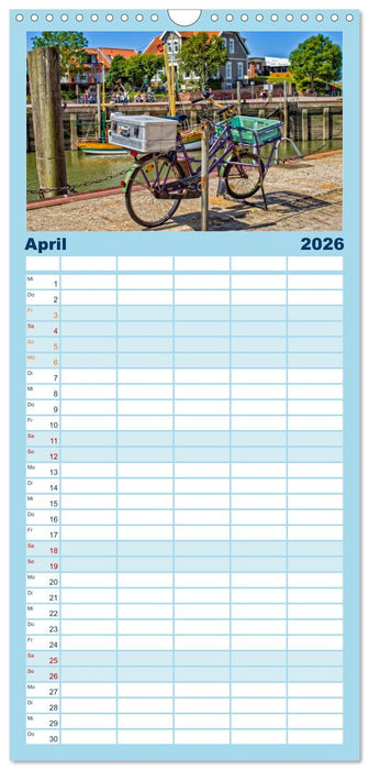 Reise an die Nordsee - Neuharlingersiel (CALVENDO Familienplaner 2026)