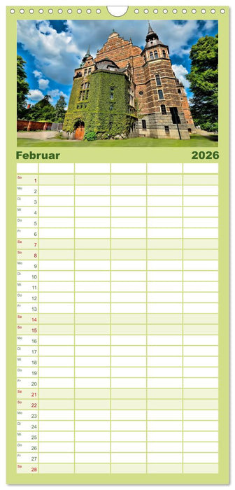 Stockholm - Venedig des Nordens (CALVENDO Familienplaner 2026)