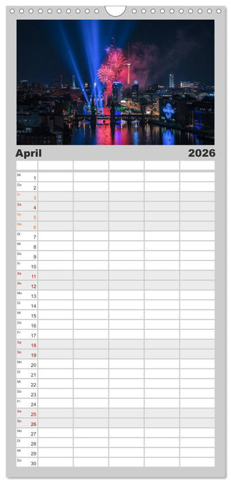 Berlin - Faszination Hauptstadt (CALVENDO Familienplaner 2026)