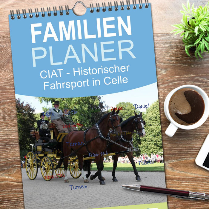 CIAT - Historischer Fahrsport in Celle (CALVENDO Familienplaner 2026)