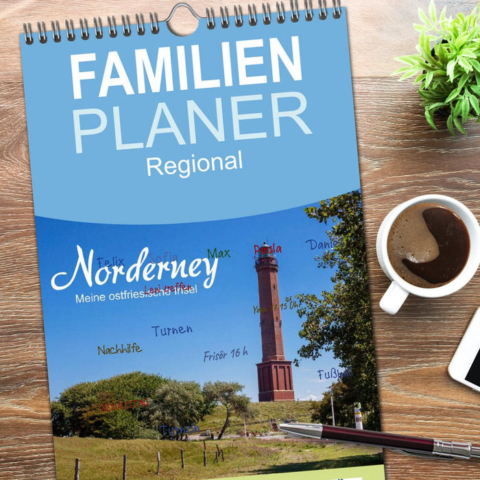 Norderney. Meine ostfriesische Insel (CALVENDO Familienplaner 2026)