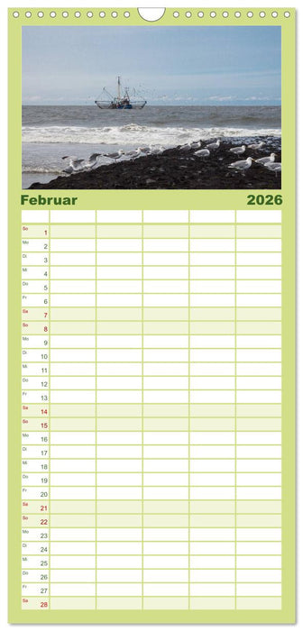 Norderney. Meine ostfriesische Insel (CALVENDO Familienplaner 2026)