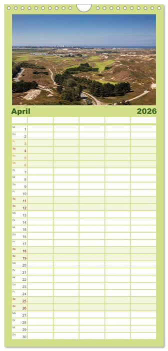 Norderney. Meine ostfriesische Insel (CALVENDO Familienplaner 2026)