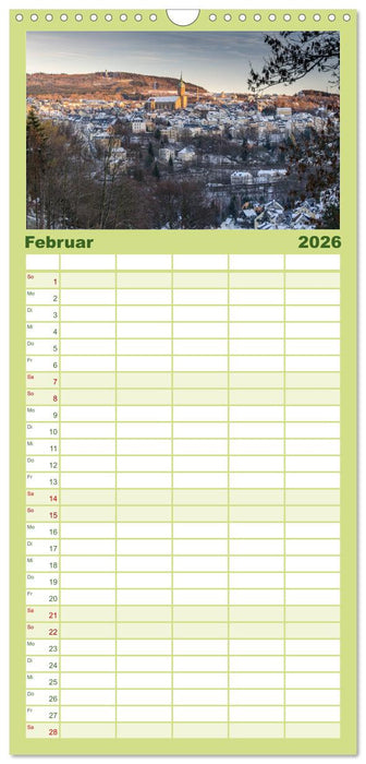 Faszination Erzgebirge (CALVENDO Familienplaner 2026)