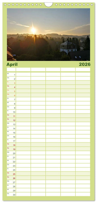 Faszination Erzgebirge (CALVENDO Familienplaner 2026)