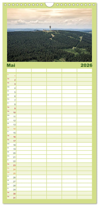 Faszination Erzgebirge (CALVENDO Familienplaner 2026)