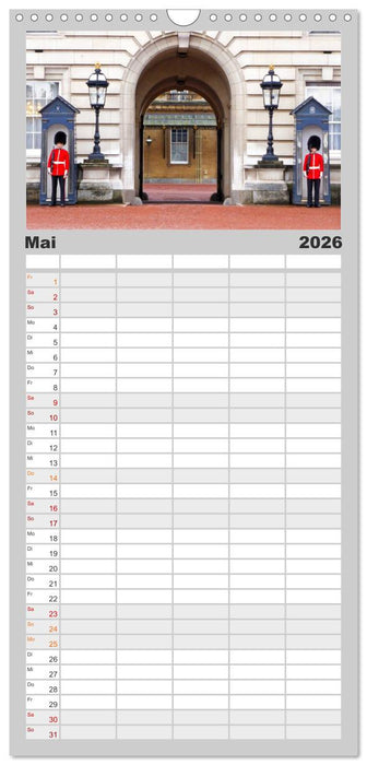 Stippvisite in London (CALVENDO Familienplaner 2026)