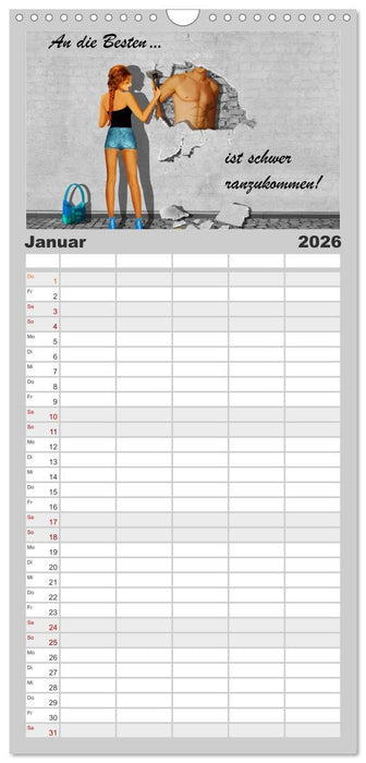 Street-Art in Digital-Art by Mausopardia (CALVENDO Familienplaner 2026)