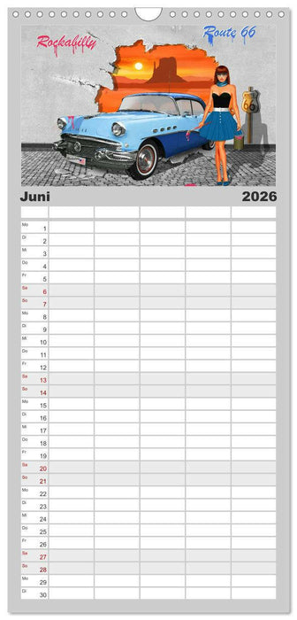 Street-Art in Digital-Art by Mausopardia (CALVENDO Familienplaner 2026)