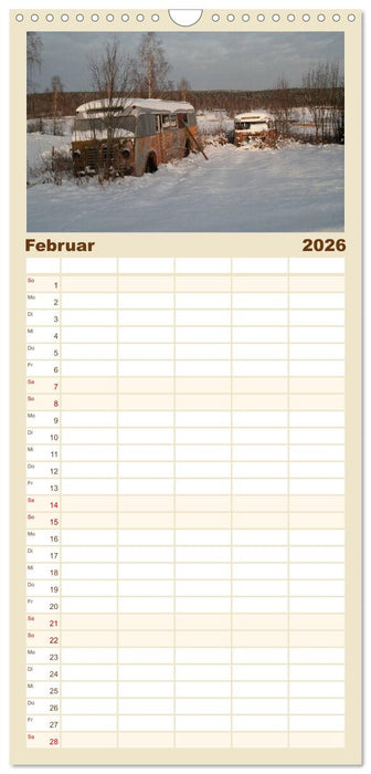 Schwedens Värmland (CALVENDO Familienplaner 2026)