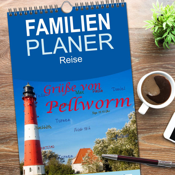 Grüße von Pellworm (CALVENDO Familienplaner 2026)