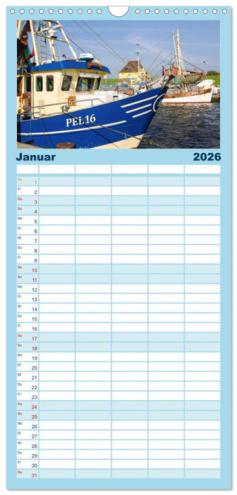 Grüße von Pellworm (CALVENDO Familienplaner 2026)