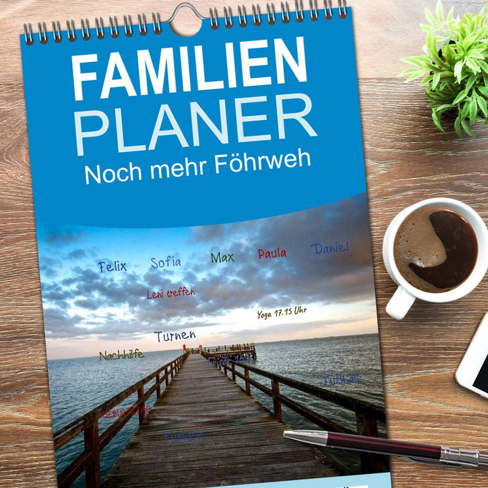 Noch mehr Föhrweh - Insel Föhr (CALVENDO Familienplaner 2026)