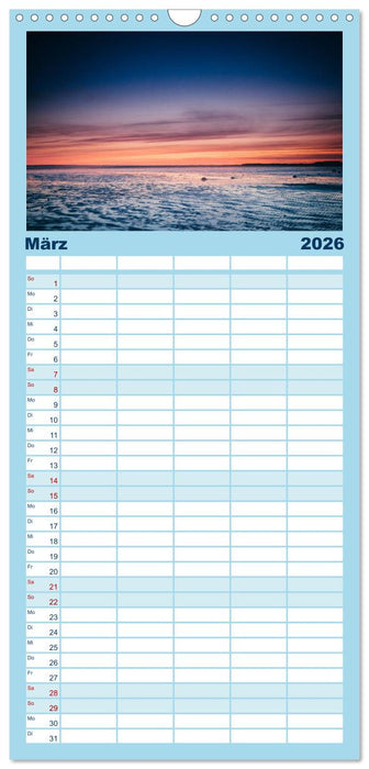 Noch mehr Föhrweh - Insel Föhr (CALVENDO Familienplaner 2026)