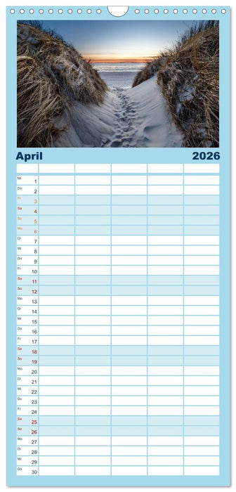 Noch mehr Föhrweh - Insel Föhr (CALVENDO Familienplaner 2026)