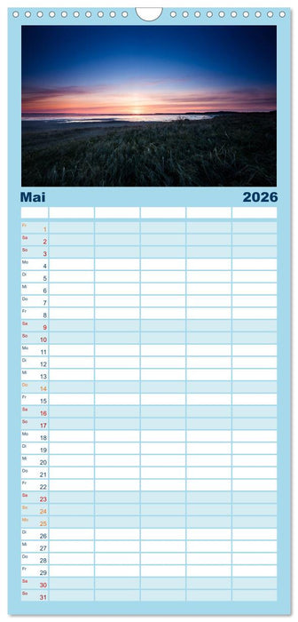 Noch mehr Föhrweh - Insel Föhr (CALVENDO Familienplaner 2026)