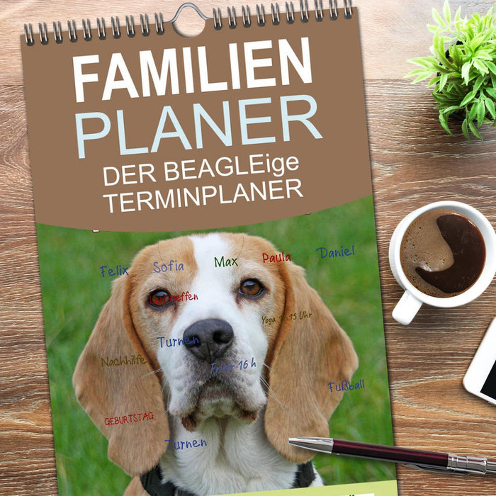 DER BEAGLEige TERMINPLANER (CALVENDO Familienplaner 2026)