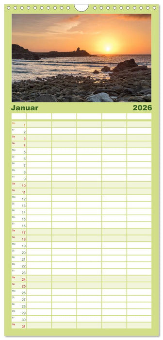 Sehnsucht Bretagne (CALVENDO Familienplaner 2026)