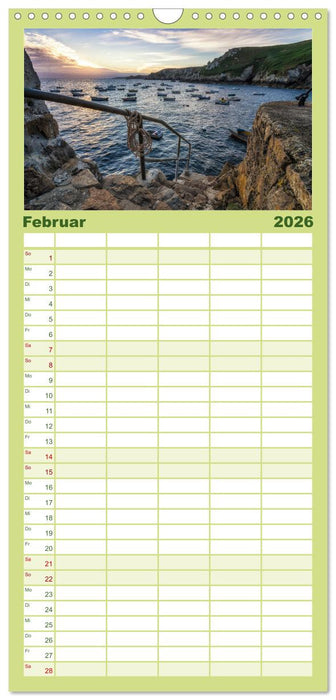 Sehnsucht Bretagne (CALVENDO Familienplaner 2026)