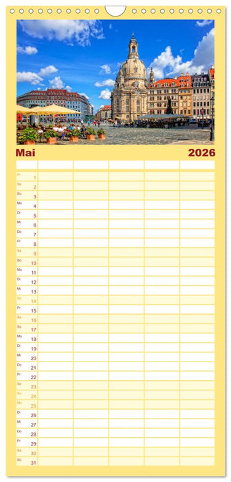 12 wunderschöne Sehenswürdigkeiten in Deutschland (CALVENDO Familienplaner 2026)