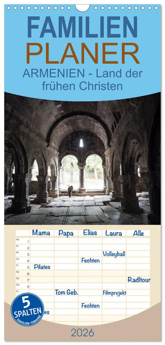 ARMENIEN - Land der frühen Christen (CALVENDO Familienplaner 2026)