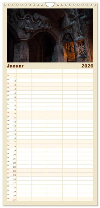 ARMENIEN - Land der frühen Christen (CALVENDO Familienplaner 2026)