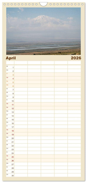 ARMENIEN - Land der frühen Christen (CALVENDO Familienplaner 2026)