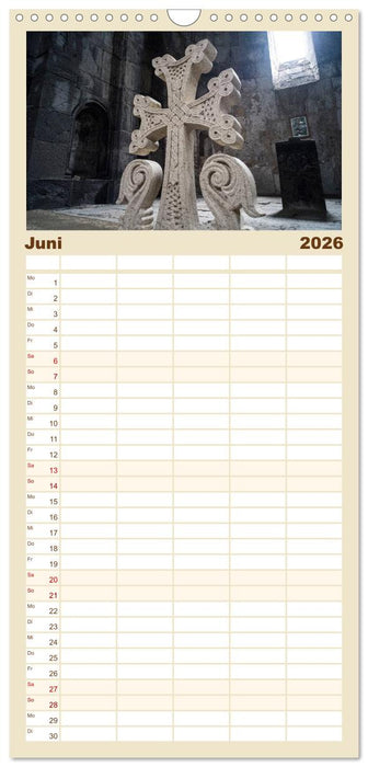 ARMENIEN - Land der frühen Christen (CALVENDO Familienplaner 2026)