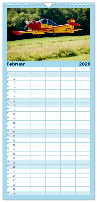 Modellflieger (CALVENDO Familienplaner 2026)