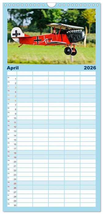 Modellflieger (CALVENDO Familienplaner 2026)