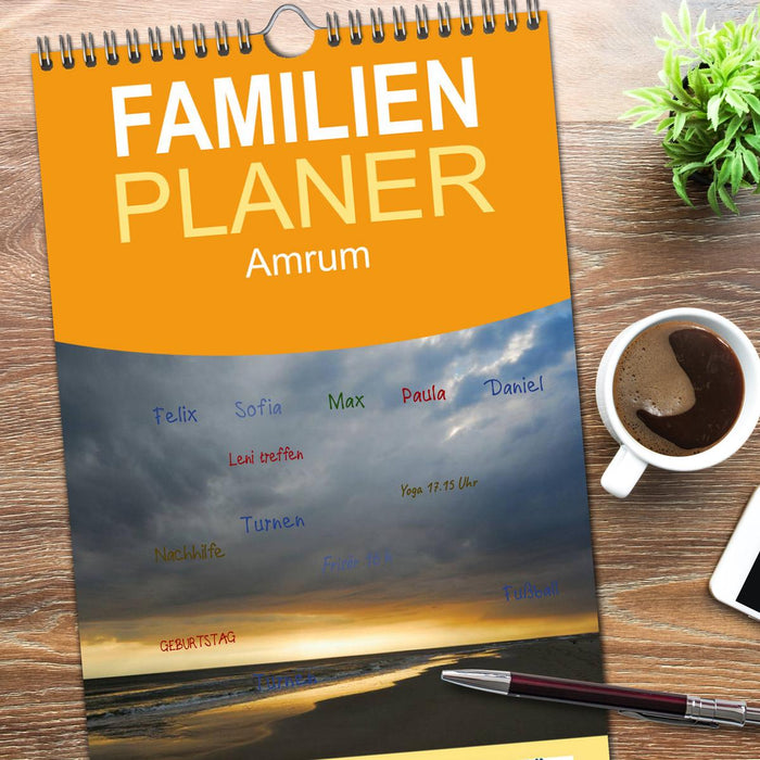 Amrum (CALVENDO Familienplaner 2026)
